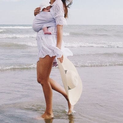 Wrap Sling para bebês e recém nascidos